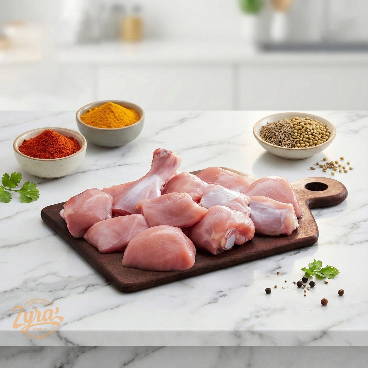 Chicken Curry Cut(skinless) – Small Piece-500g